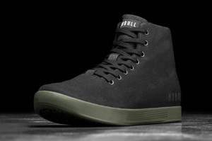 Black Dark Green Nobull High-Top Canvas | 78546-YKTV