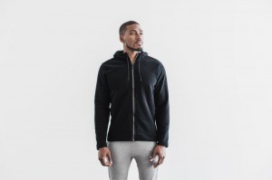 Black Nobull Arctic Zip-Up | 25891-PECS