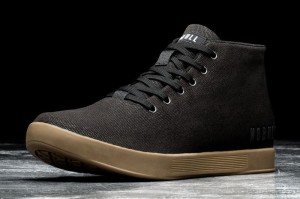 Black Nobull Canvas Mid | 29783-IQYT