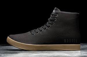 Black Nobull High-Top Canvas | 13528-LFJO