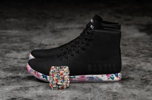 Black Nobull High-Top Daisy | 36081-CLPX