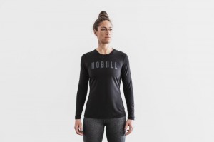 Black Nobull Long Sleeve | 07481-ZUNI