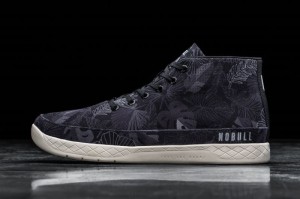 Black Nobull Oasis Canvas Mid | 12308-TYMB