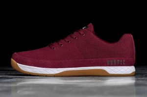 Burgundy Nobull Canvas | 35692-FVZN