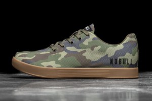 Camouflage Nobull Forest Canvas | 45912-MKWT