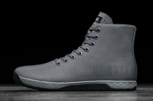 Dark Grey Black Nobull High Top | 43201-DOTL