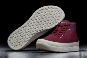 Dark Red Nobull Cabernet Canvas Mid | 86340-WJFC