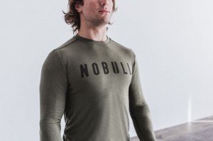 Green Nobull Long Sleeve | 04916-WSVT