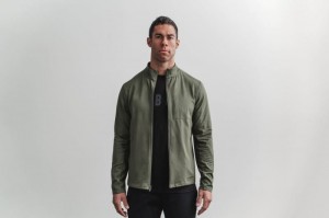 Green Nobull Twill Zip-Up | 46375-VITG