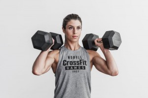 Grey Nobull Crossfit Games 2021 High-Neck | 73046-DPIC