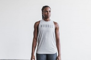 Grey Nobull High-Neck Classic Colors | 76538-BARP