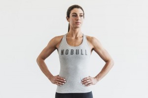 Grey Nobull Racerback Classic Colors | 40265-PMAC