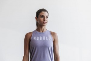 Lavender Nobull High-Neck Seasonal Colors | 72361-CGIH