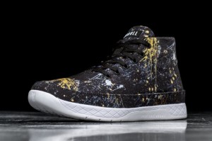 Multicolor Nobull Splatter Canvas Mid | 94108-ZDTS