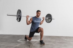 Navy Nobull Crossfit Sleeveless | 92085-JRBM