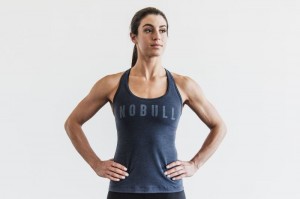 Navy Nobull Racerback Classic Colors | 12750-IWRB