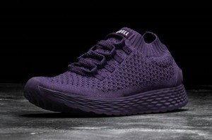 Purple Nobull Plum Reflective Knit | 27103-IUYW