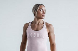 Rose Nobull Racerback Seasonal Colors | 38976-ZHYW