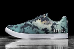 Turquoise Nobull Tie-Dye Canvas | 84305-BIRM