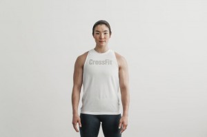 White Nobull Crossfit High-Neck | 34687-IXJT