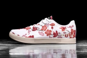 White Pink Nobull Cherry Blossom Canvas | 62017-JXGL