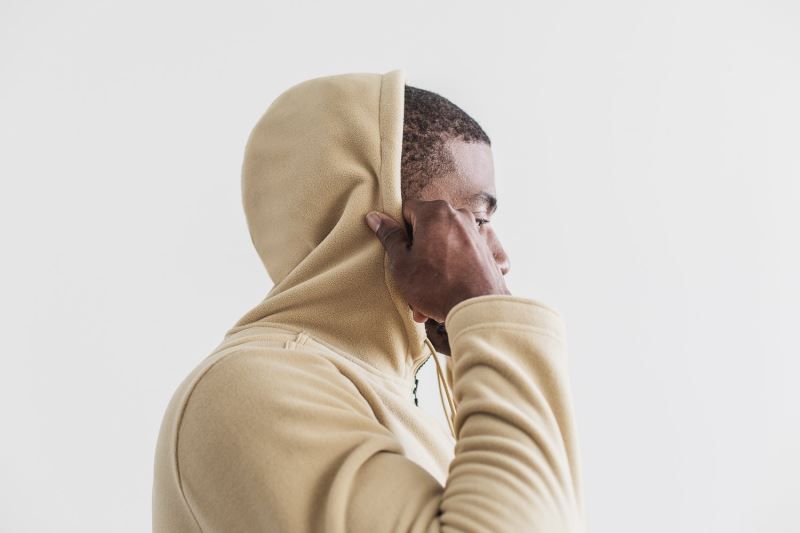 Beige Nobull Arctic Zip-Up | 81396-KFZP