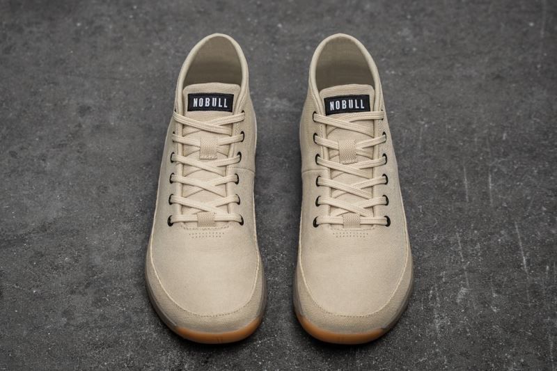 Beige Nobull Desert Canvas Mid | 86915-ZCUN