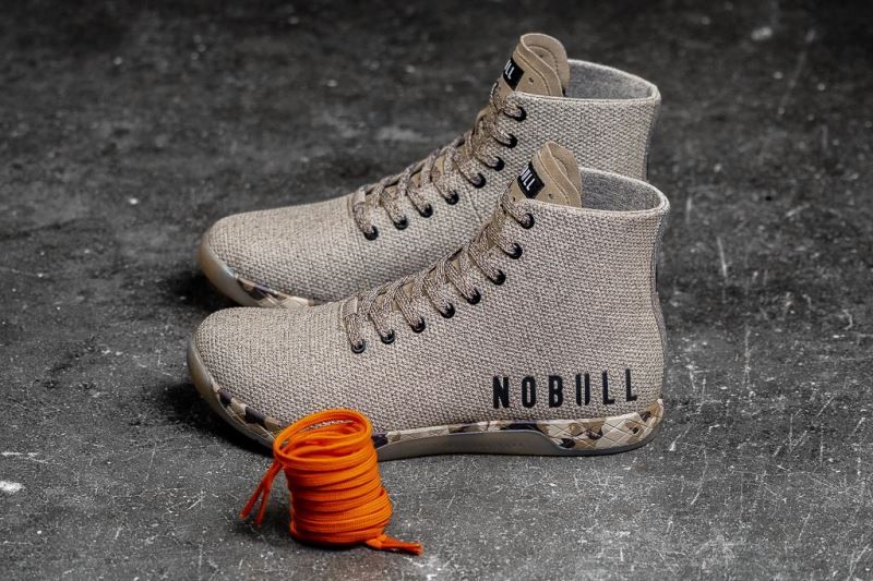 Beige Nobull High-Top Earth Heather | 52179-BPML