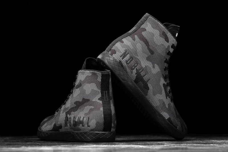 Black Camo Nobull High Top | 86271-FQJO