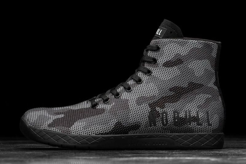 Black Camo Nobull High Top | 86271-FQJO