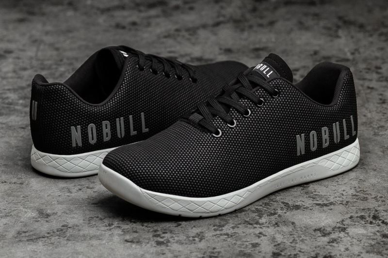 Black Grey Nobull Low-Top | 43670-PEHZ