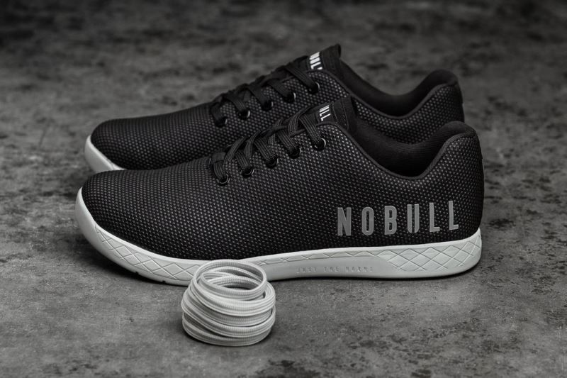 Black Grey Nobull Low-Top | 73012-SKNX