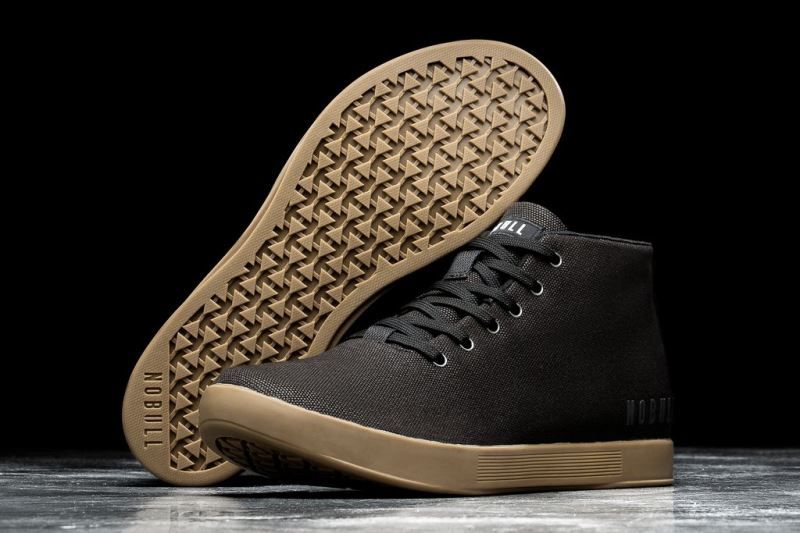 Black Nobull Canvas Mid | 85624-EFDX