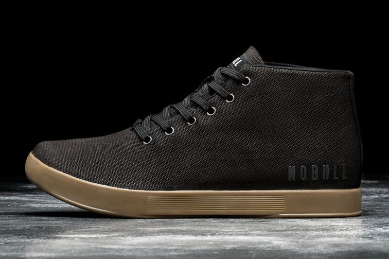 Black Nobull Canvas Mid | 85624-EFDX