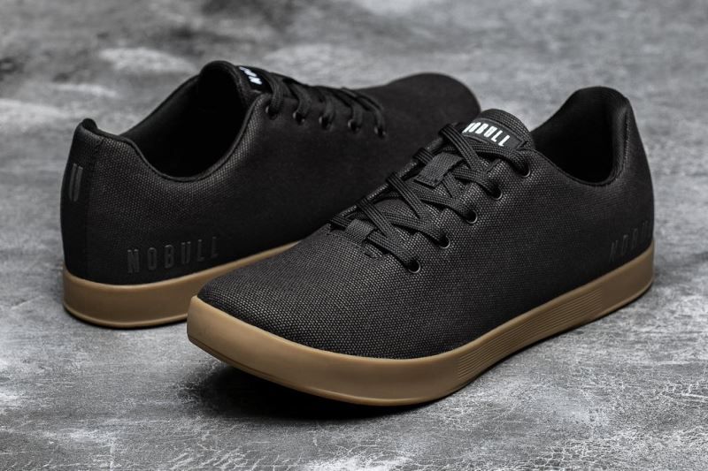 Black Nobull Canvas | 48027-VQJF