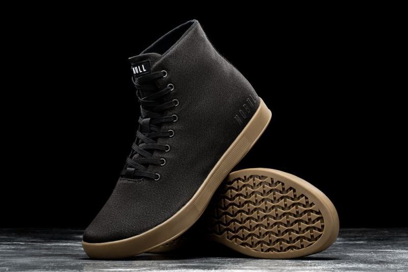 Black Nobull High-Top Canvas | 13528-LFJO