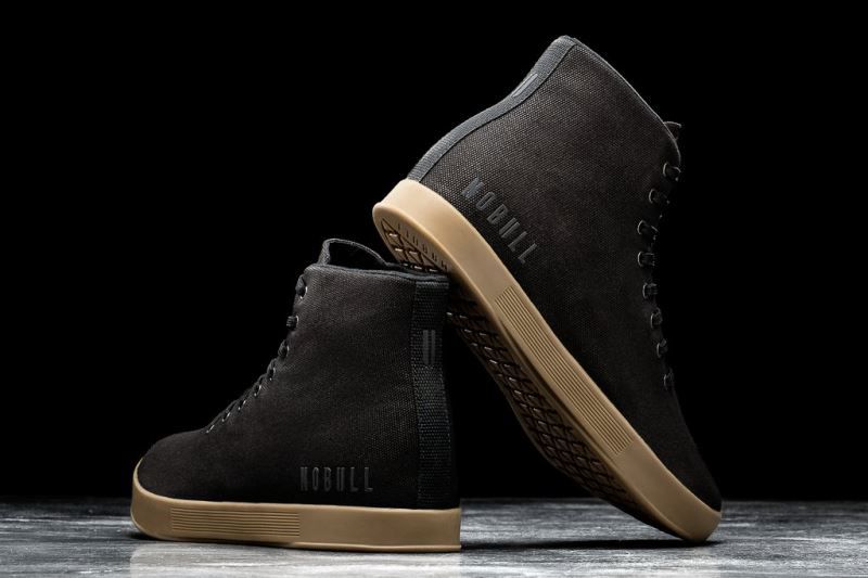 Black Nobull High-Top Canvas | 45610-WOLP