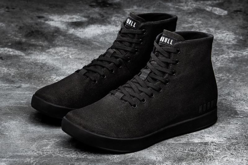 Black Nobull High-Top Canvas | 56274-GKCR