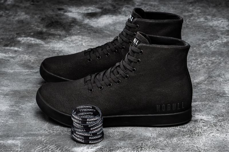 Black Nobull High-Top Canvas | 56274-GKCR