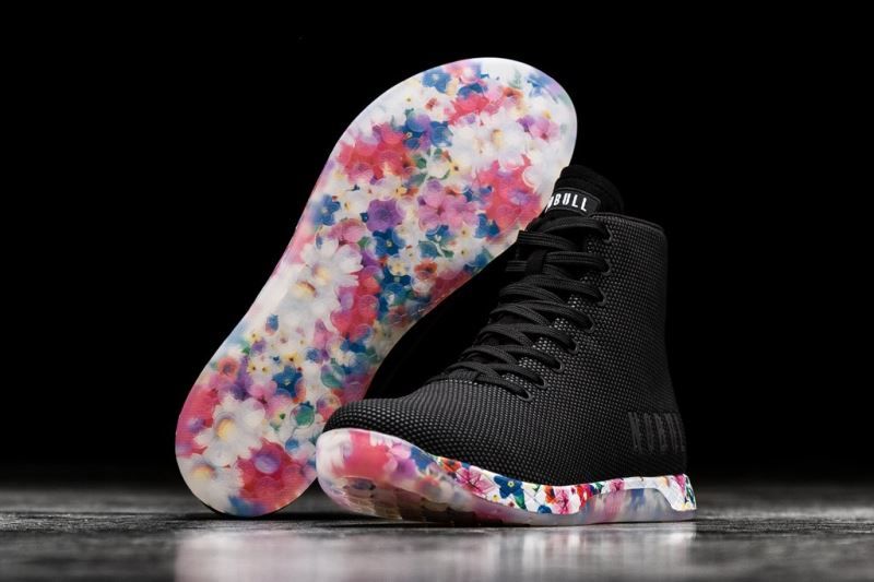 Black Nobull High-Top Daisy | 36081-CLPX