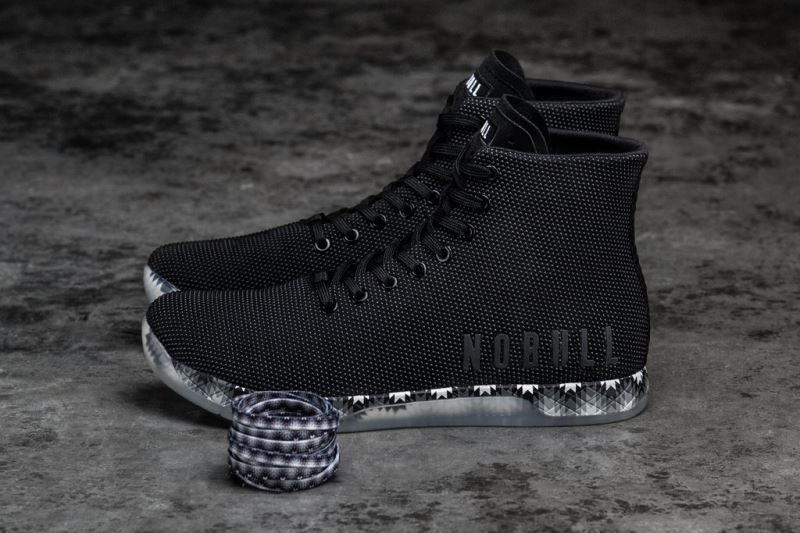 Black Nobull High-Top Patchwork | 51840-ZDWH