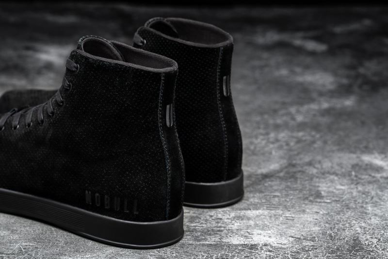 Black Nobull High-Top Suede | 19305-LWJY