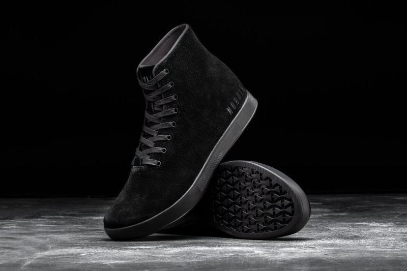 Black Nobull High-Top Suede | 19305-LWJY