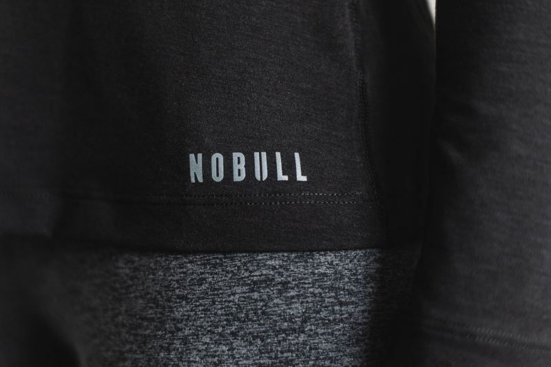 Black Nobull Long Sleeve | 12485-JNSF