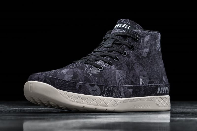 Black Nobull Oasis Canvas Mid | 21308-DFOM