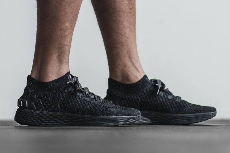 Black Nobull Reflective Knit | 68501-FERB