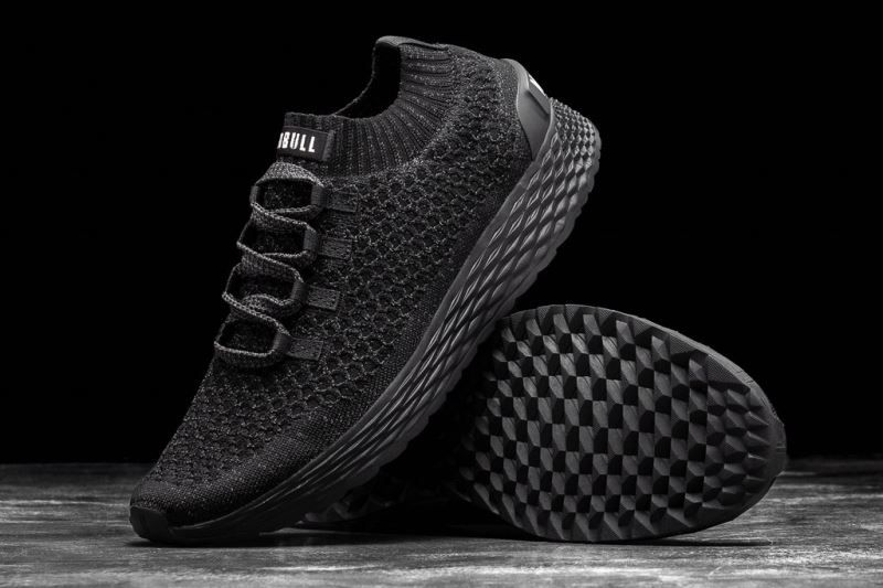 Black Nobull Reflective Knit | 68501-FERB