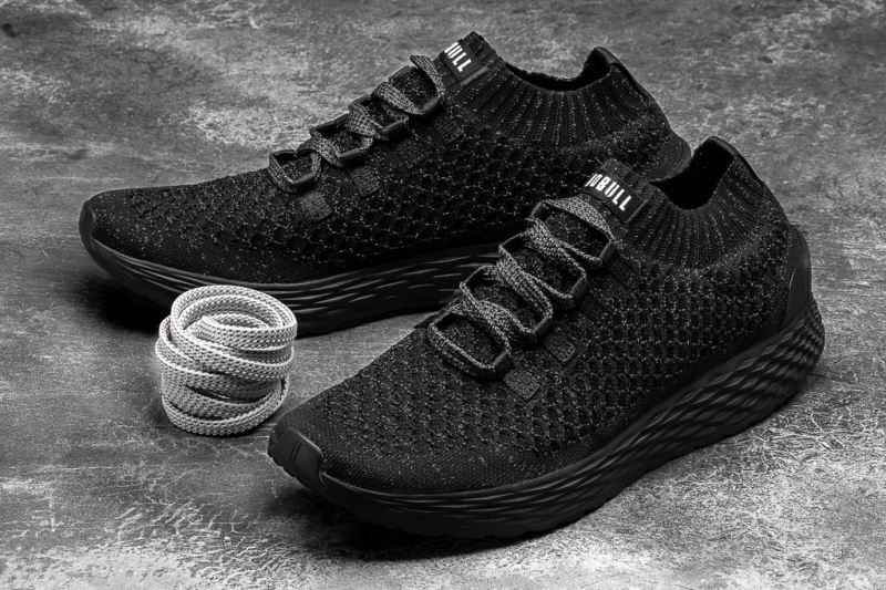 Black Nobull Reflective Knit | 68501-FERB