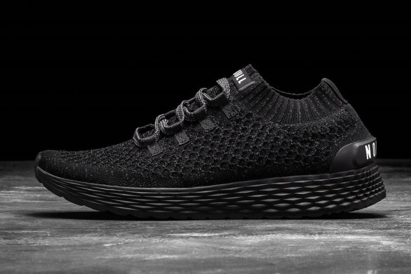 Black Nobull Reflective Knit | 68501-FERB