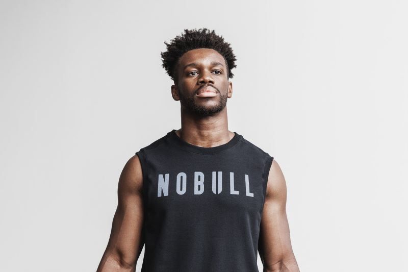 Black Nobull Sleeveless Crew | 48039-UBSV